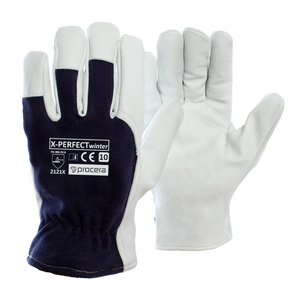 Rękawice Zimowe Skórzane Z Koziej Skóry Licowej X-PERFECT WINTER - perfekcyjny wybór na zimę