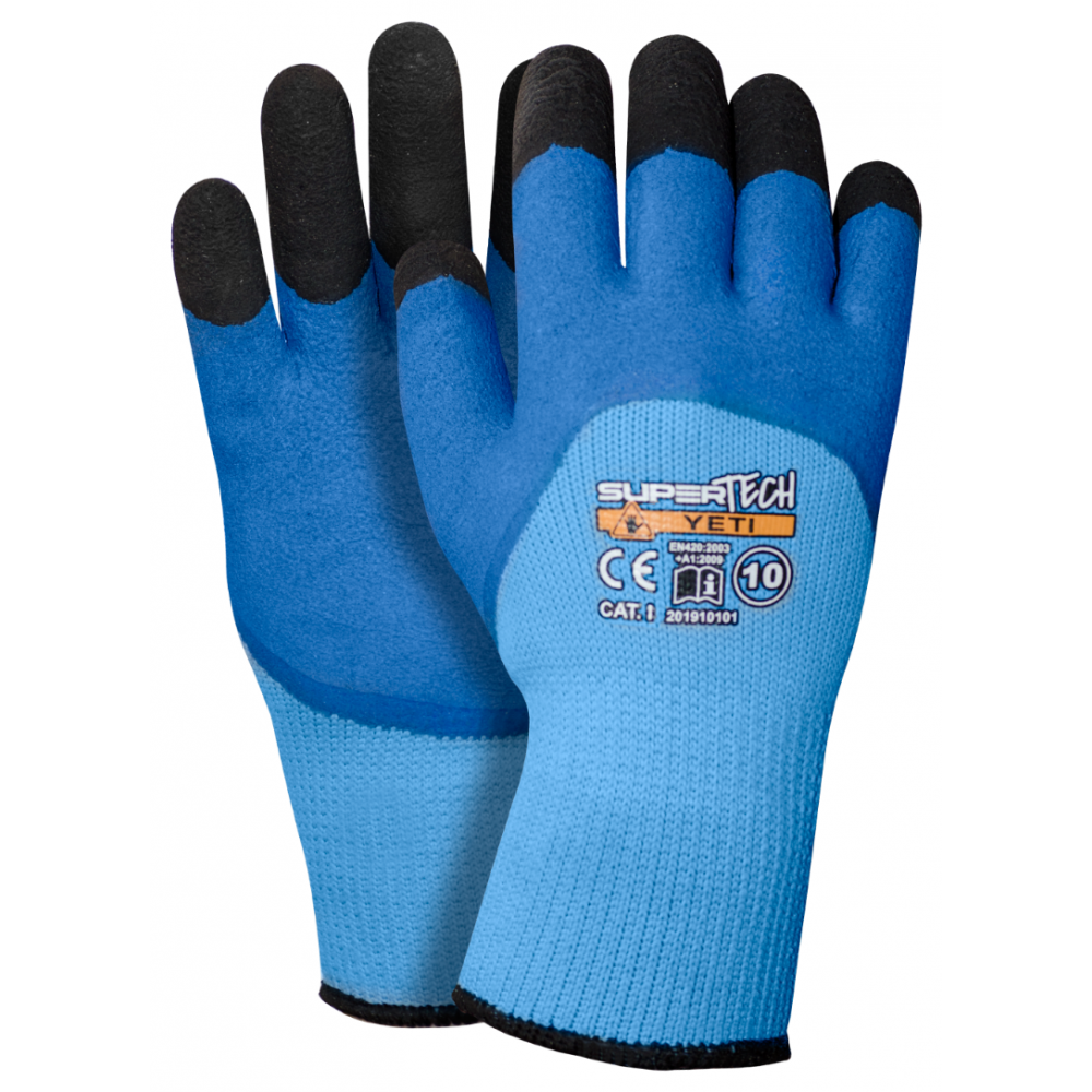 Rękawice ocieplane premium YETI - wygodne i dodatkowo chronią przed odciskami i otarciami