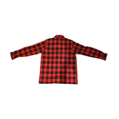 Koszula flanelowa czerwona POLSKA SZYTA - 100% bawełna