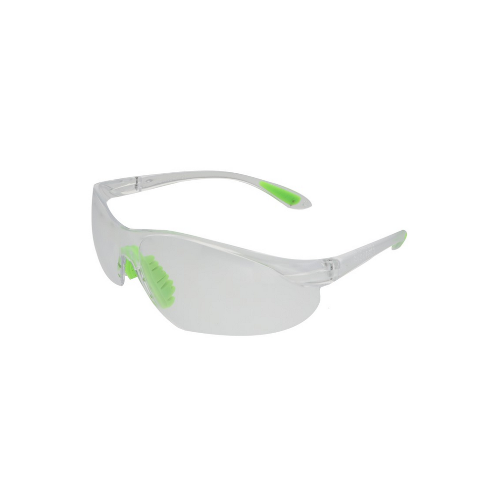 Okulary ochronne bhp PP-O9 - noski i końcówki zielone