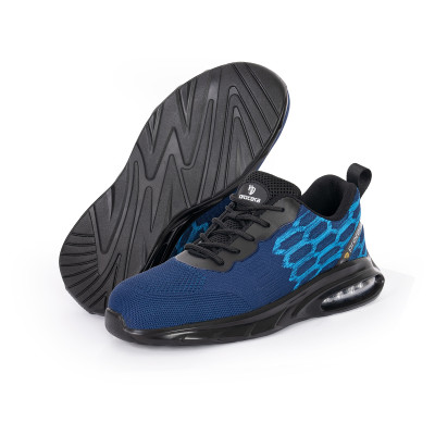 Buty robocze, półbuty bezpieczne z podnoskiem TEXO-AIR BLUE SB - nowoczesny design